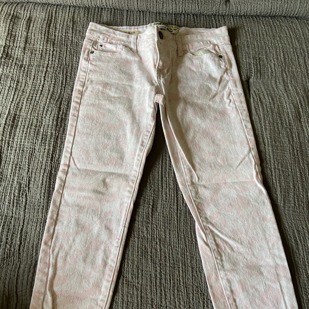 Pink jeans